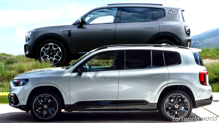 You're Correct, The New Mercedes GLB Appears Quite Similar to a Smart | Carscoops